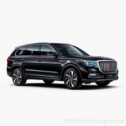 سيارة الدفع الرباعي الفاخرة الصينية هونغكي البنزين البنزين هونغكي HS7 Supercharging 3.0T 5 مقاعد سيارات سيارات البالغة